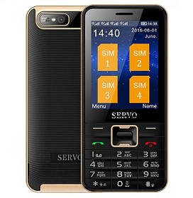 Телефон на 4 сім карти SERVO V8100 4 sim