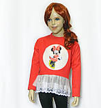 Дитячий світшот для дівчинки 4-9 років, фото 2