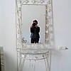 Коване дзеркало біле велике прованс, фото 5