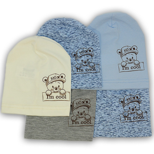 детские шапки из трикотажа