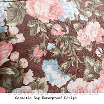 Косметичка жіноча для сумки NATURAL STYLE Hand Made з квітковим принтом 532i 21*13*6,5 см, фото 6