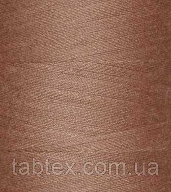 Швейні нитки №40/2 "TF" №465 4000 ярд (бежева/коричнева)