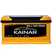 Автомобільний акумулятор  100Ah  KAINAR (+/-) EN850 353x175x190