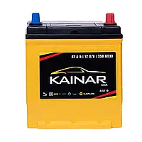 Автомобільний акумулятор  42Ah  KAINAR ASIA (-/+) EN330 B19 (Тонка клема) 186х129х220