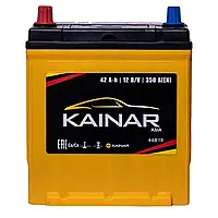 Автомобильный аккумулятор  42Ah  KAINAR ASIA (+/-) EN330 B19 (Тонкая клема) 186х129х220