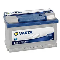 Автомобильный аккумулятор Varta Blue Dynamic 12В 72Ач 680А(EN) R+ 572409068
