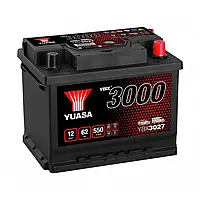 Автомобильный аккумулятор Yuasa SMF Battery Japan 12В 62Ач 550А(EN) R+ YBX3027