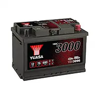 Автомобильный аккумулятор Yuasa SMF Battery Japan 12В 76Ач 680А(EN) R+ YBX3096