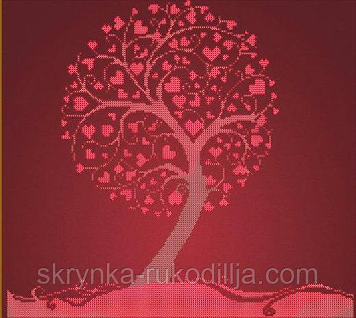 Схема на тканині для вишивки бісером Дерево любові СКВ-133 Княгиня Ольга