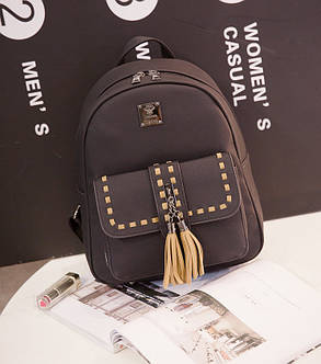 Міський рюкзак із палітурками та пензликом, фото 1