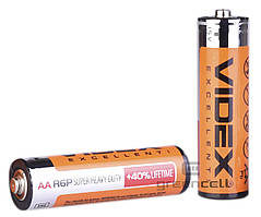 Батарейка Videx R6P/AA 4pcs SHRINK