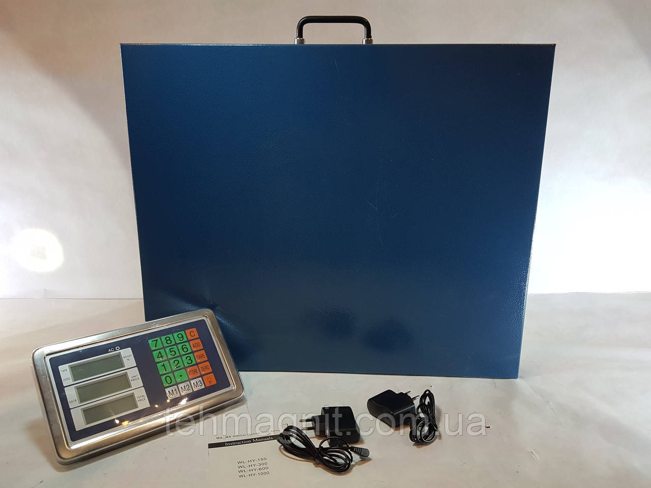 Ваги товарні бездротові з Bluetooth до 500 кг — 50x60