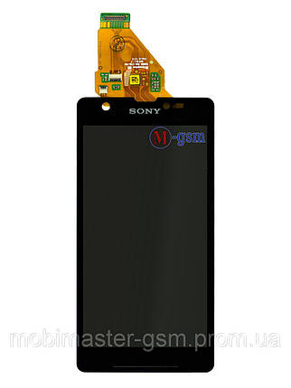 LCD-модуль Sony ZR C5502/C5503 чорний, фото 2