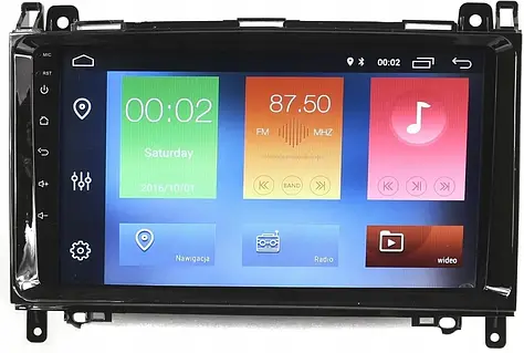Smart-Auto Radio Навигация GPS Mercedes W639 Vito Viano Android 2GB 64GB