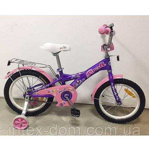 Дитячий двоколісний велосипед Profi Original girl 16" (G1663) з багажником