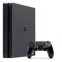Консоль Sony PlayStation 4 Slim 1TB Black Б/У + Геймпад Бездротовий DualShock 4 Version 2