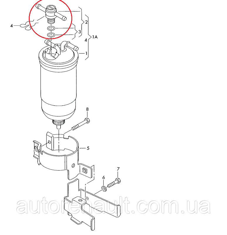 Штуцер (Клапан) топливного фильтра на Фольксваген ЛТ 2.5tdi/2.8tdi 1996-2006 MAXGEAR (Польша) 108643465 - фото 5 - id-p522737711