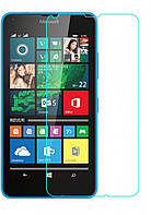 Скло захисне 0,26 mm 2,5D 9Н NK Lumia 640