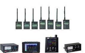 Частотоміри, радіосканери, SDR приймачі, індикатори поля, КСХ метри, антенні аналізатори тощо.