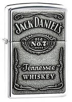 Зажигалка ZIPPO 250 JD 427 JACK DANIELS - PEWTER EMBLEM