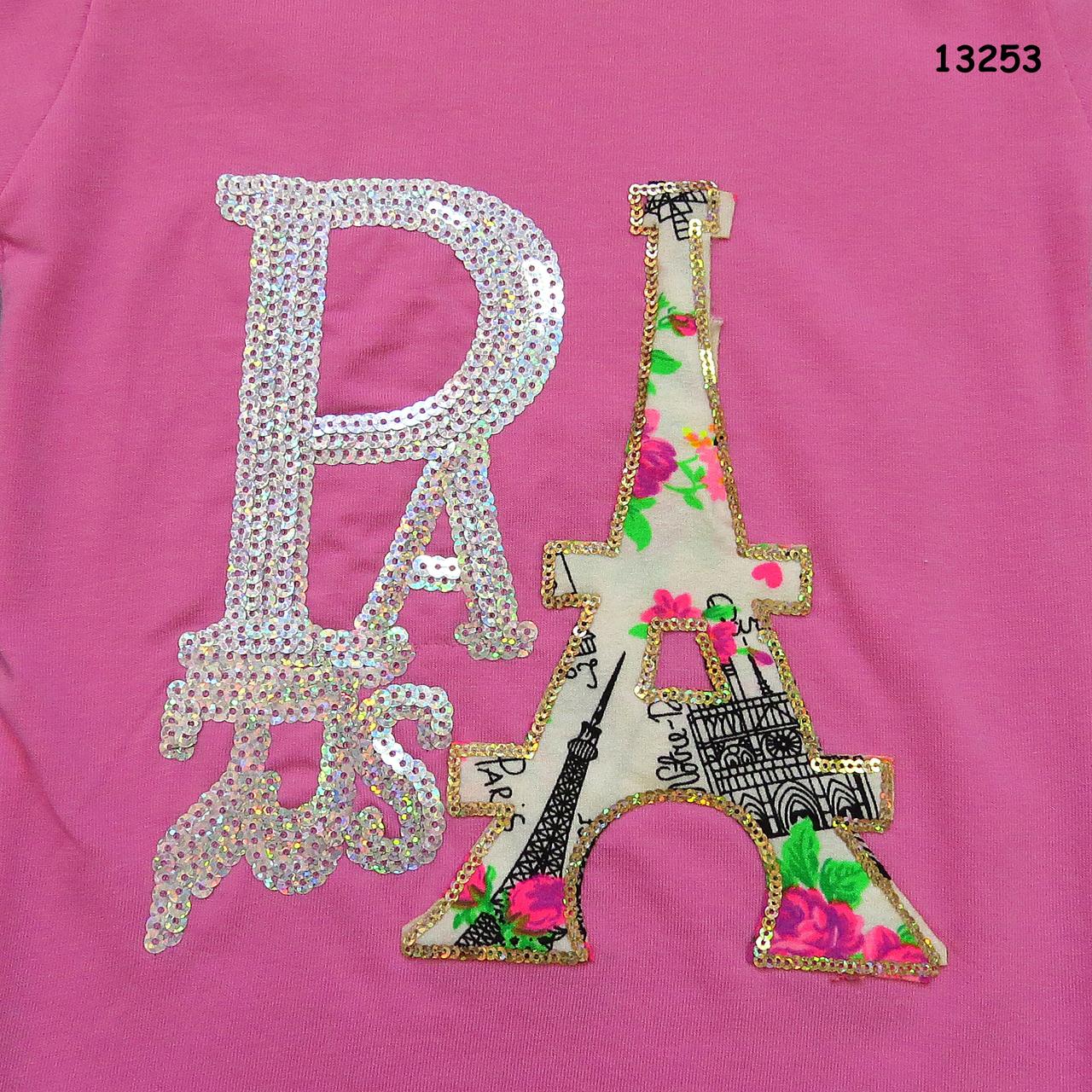 Летний костюм Paris для девочки. 86, 98, 110 см - фото 2 - id-p308804261