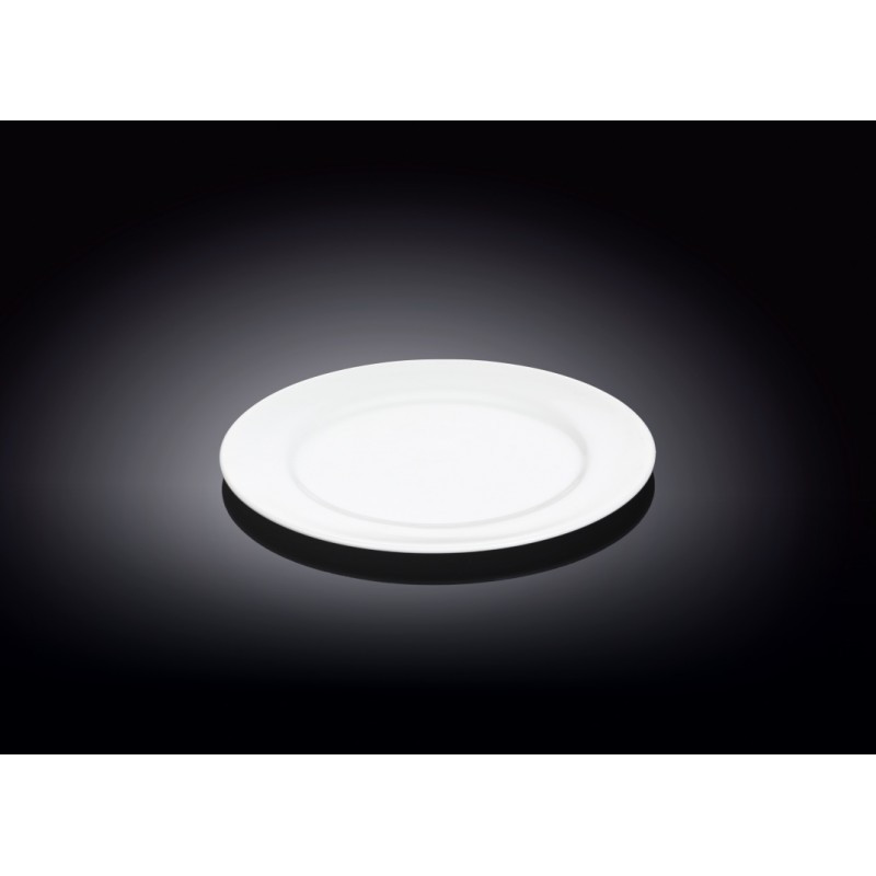 Тарілка тістечка Wilmax кругла з бортом d15 см порцеляна (991004 WL), фото 1