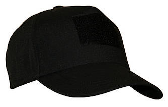 Тактична кепка-бейсболка п'ятиклинка чорний розмір L