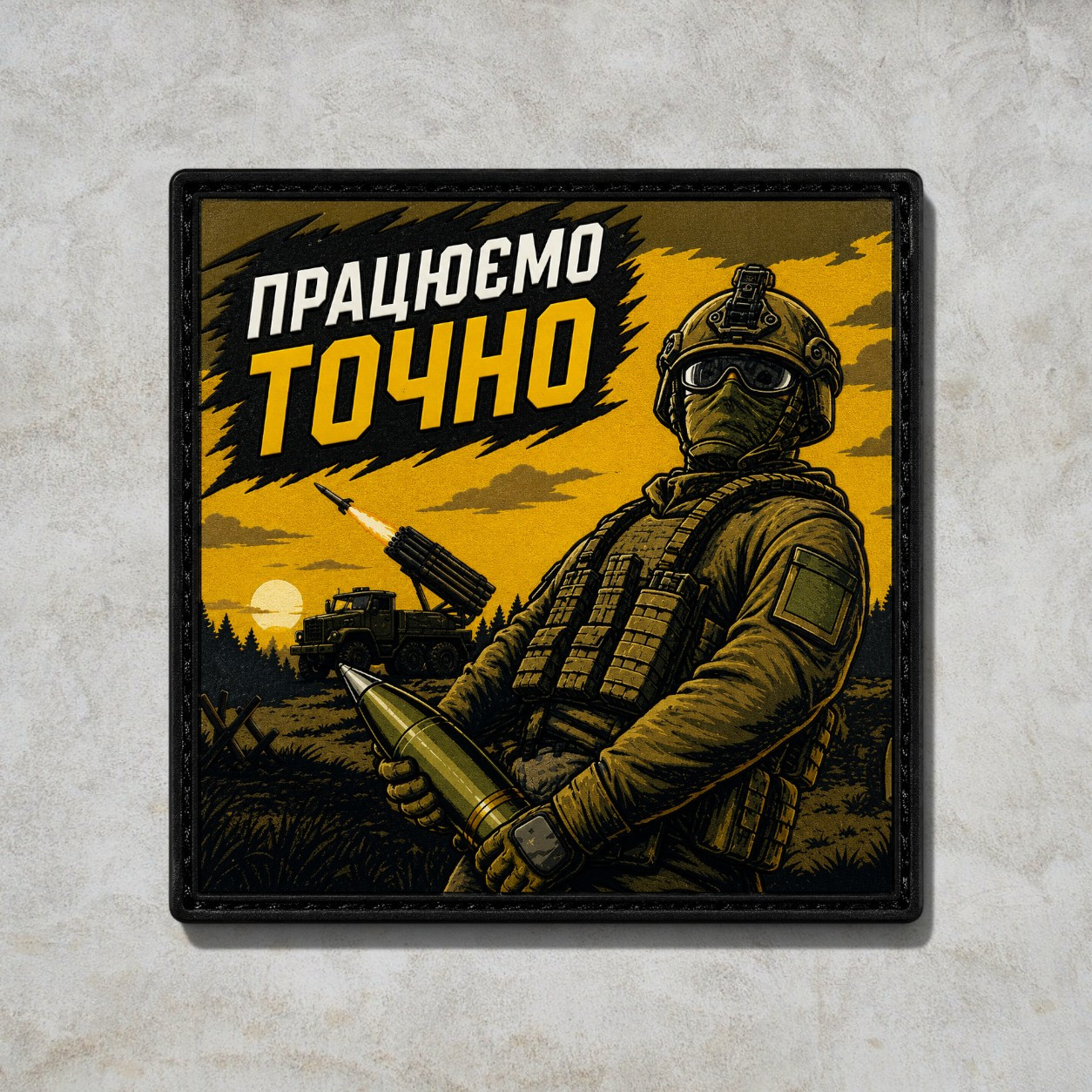 Працюємо точно патч / шеврон, фото 1
