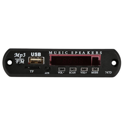 МР3 стерео модуль (плеер) c FM-приемником, SD и USB портами, AUX вход ...