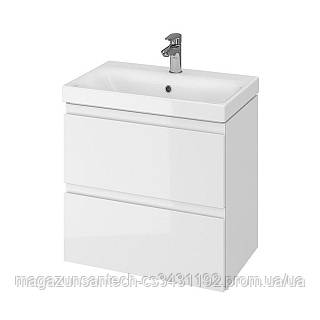 CET B04 MODUO SLIM шкафчик с умывальником MODUO SLIM 60 белый