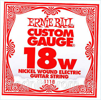 Струна 0.018 для електрогітар Ernie Ball серія 1118 H6P556H509