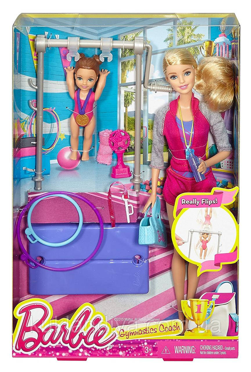 Лялька Barbie тренер з гімнастики