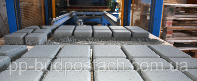 Технологія виробництва вібропресованої тротуарної плитки
