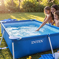 Басейн каркасний для дачі (260х160см) Intex, Надувні каркасні басейни, Великий басейн каркасний, PSL