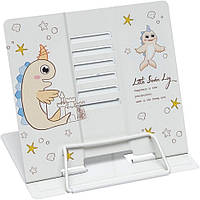 Підставка для книг "Little Seven log" LTS-8183(Turquoise) металева Bambi iq.