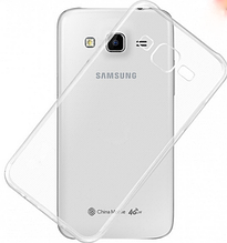 Чехол бампер для Samsung Galaxy J2 J200 прозрачный