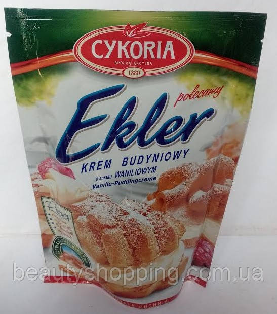 Заварной крем пудинговый для торта Ekler Cykoria Польша 250 гр - фото 1 - id-p522949213