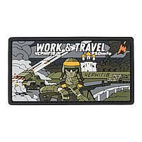 Патч PSDinfo «Work and Travel Чернигов» ПВХ EKOBOX