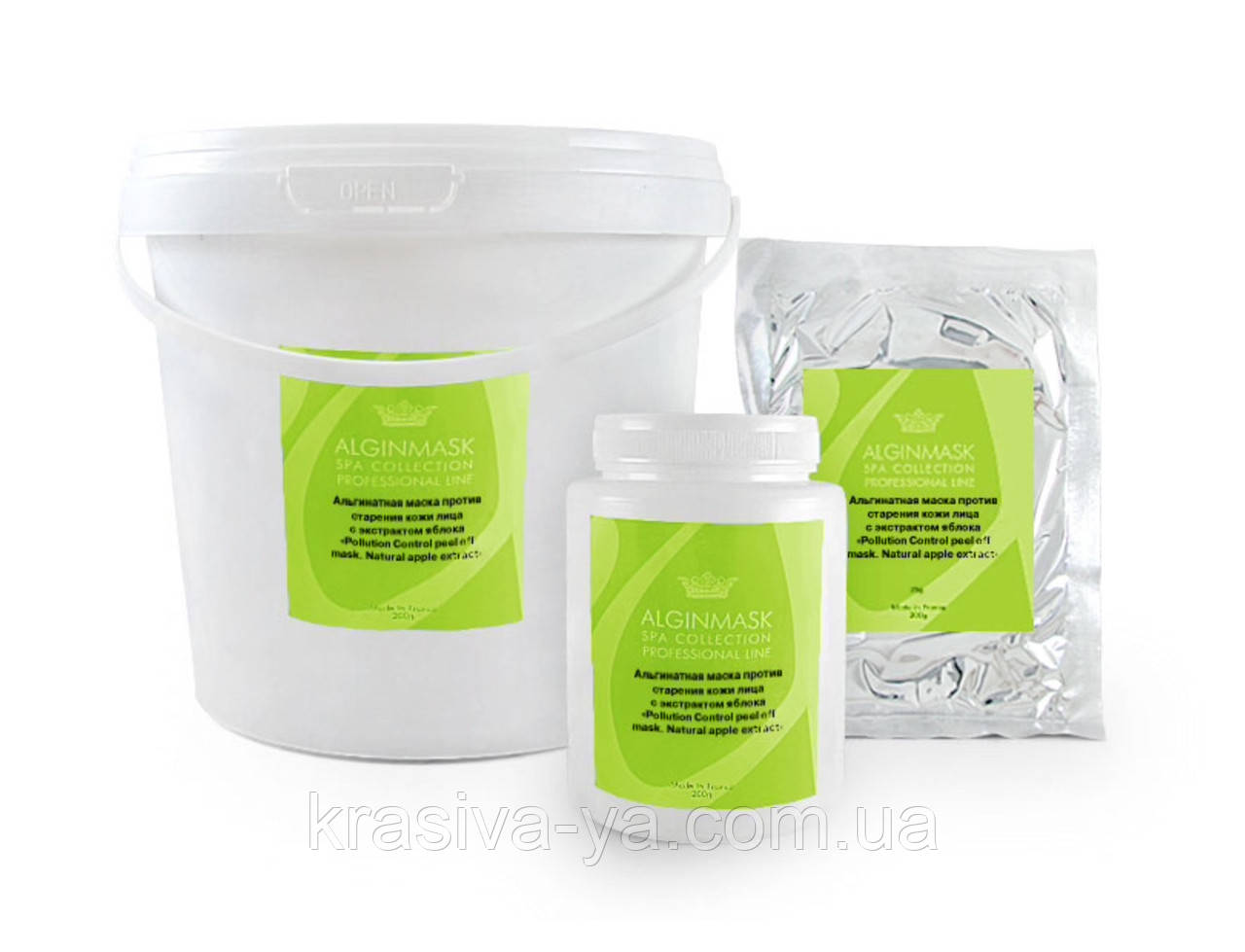 Маска для обличчя з екстрактом яблука - "Peel off Natural apple extract mask", 1000 г