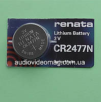 Батарейка литиевая Renata CR2477N Lithium 3V