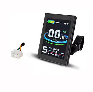 KT Ebike Display LCD8S Інтелектуальний кольоровий дисплей 24V36V48V З інтерфейсом USB