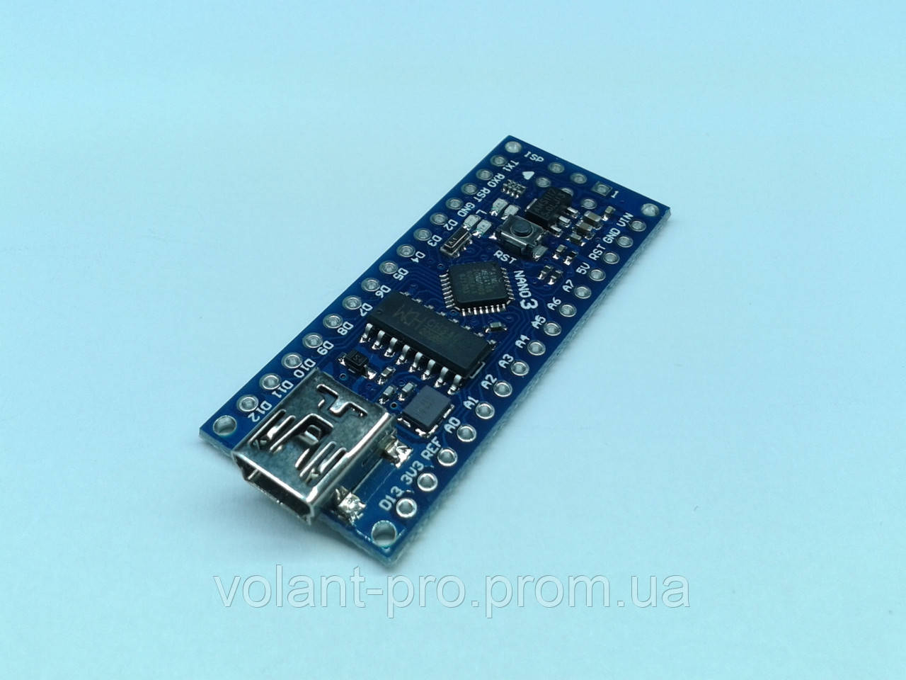 Arduino Nano V3 CH340 ATmega168, mini USB - фото 2 - id-p523167677