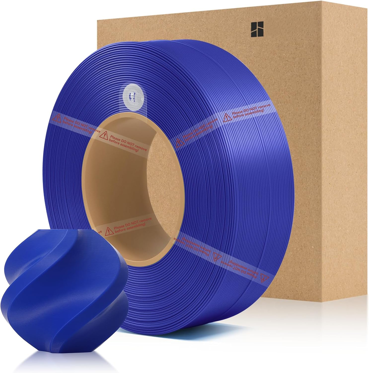 Пластик Bambu Lab PETG Basic Reflex Blue (30603) Темно-синий филамент для ЗD принтера с меткой RFID.  Без катушки., фото 1