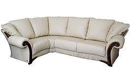 Стильний шкіряний кутовий диван "Mayfaer" (Майфаер).