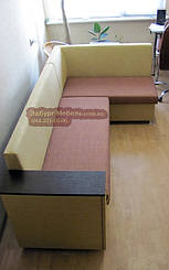 Кухонный уголок с баром в ткани антикоготь для новостроек Ирпеня. 1