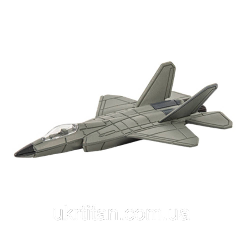 Оригінал! Дитяча модель винищувача TechnoDrive 250423CG-4, масштаб 1:64 - Вища Якість!, фото 1