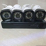 Рег.+ Камери DVR KIT 6004 WIFI/3204 4ch (6 шт./яскравий), фото 4