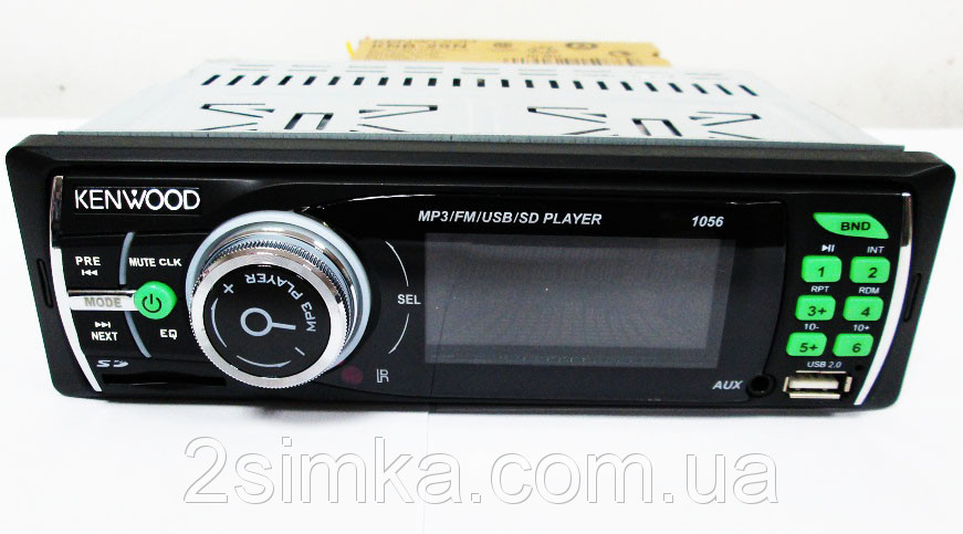 Автомагнітола 1056 USB+SD+AUX+FM (4x50W) - фото 6 - id-p30939731