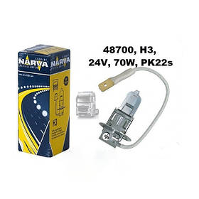 Лампа Narva H3 70W 24V (48700)