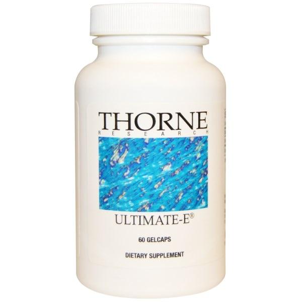 Thorne Research, Ultimate-E, 60 гельових капсул